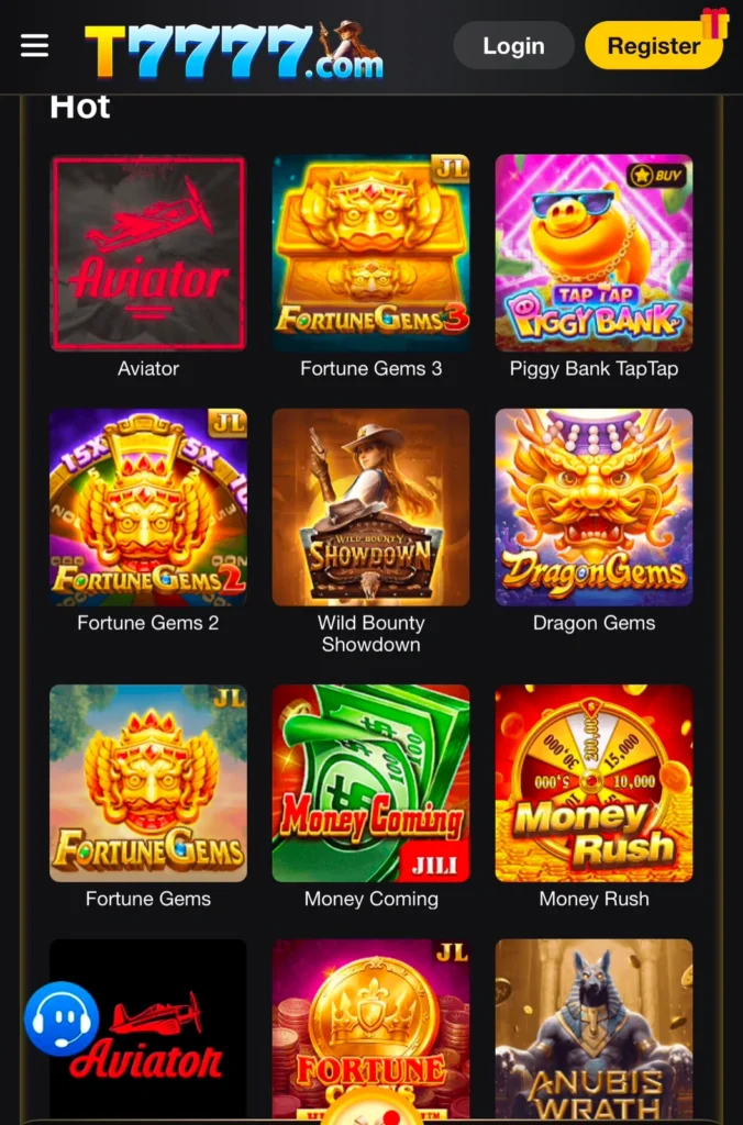 T7777 Game