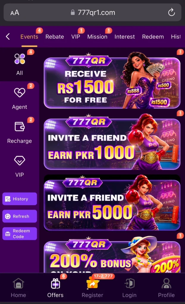 777 QR Game
