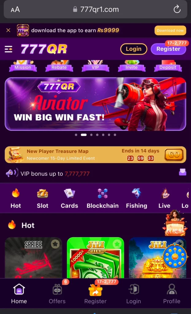 777QR Game